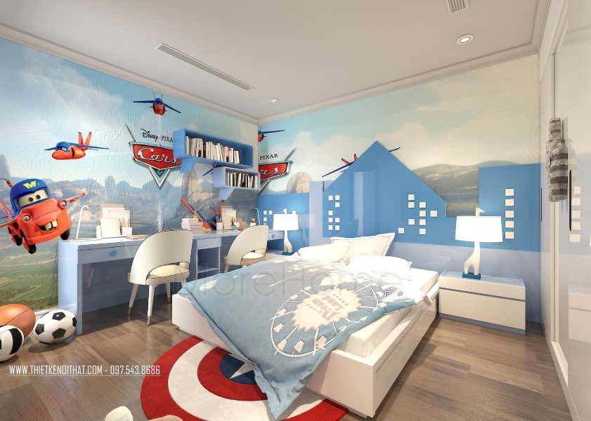 Tranh dán tường phòng khách 3d đẹp