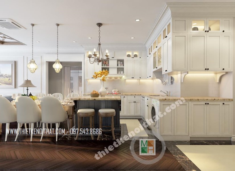 Thiết kế nội thất thông thoáng
