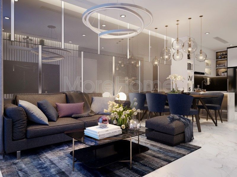 Thiết kế nội thất chung cư hiện đại cao cấp Vinhomes Central Park - Mr. Sơn