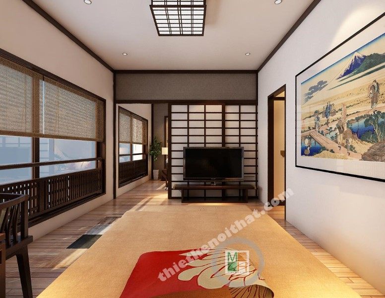 thiết kế nhà chung cư kiểu nhật