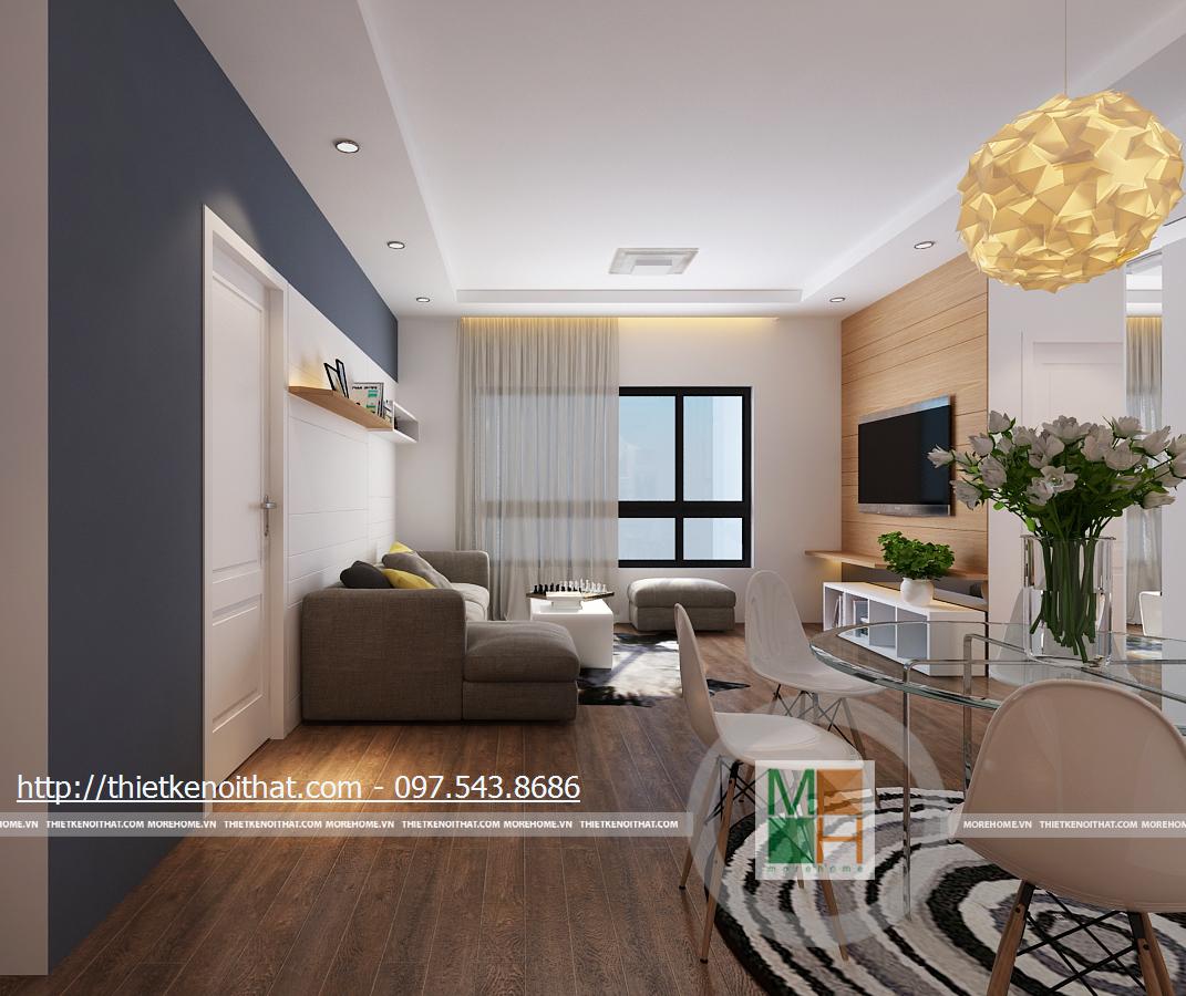 Căn hộ chung cư Timecity trong thiết kế nội thất hiện đại