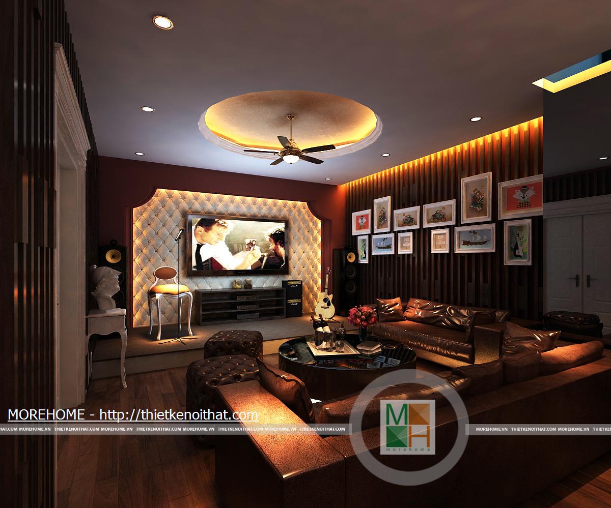 thiết kế nội thất các phòng biệt thự