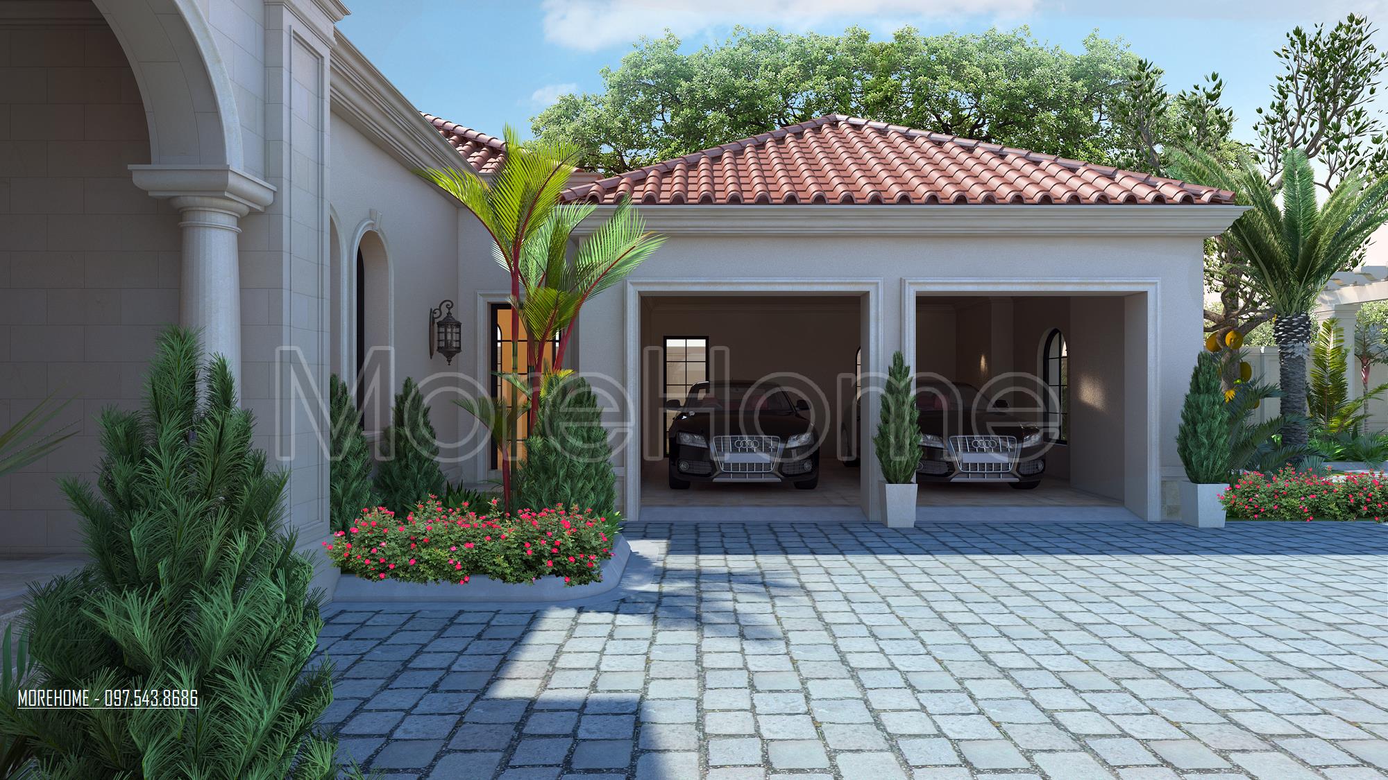 Thiết kế biệt thự nghỉ dưỡng cao cập tại Thanh Hóa