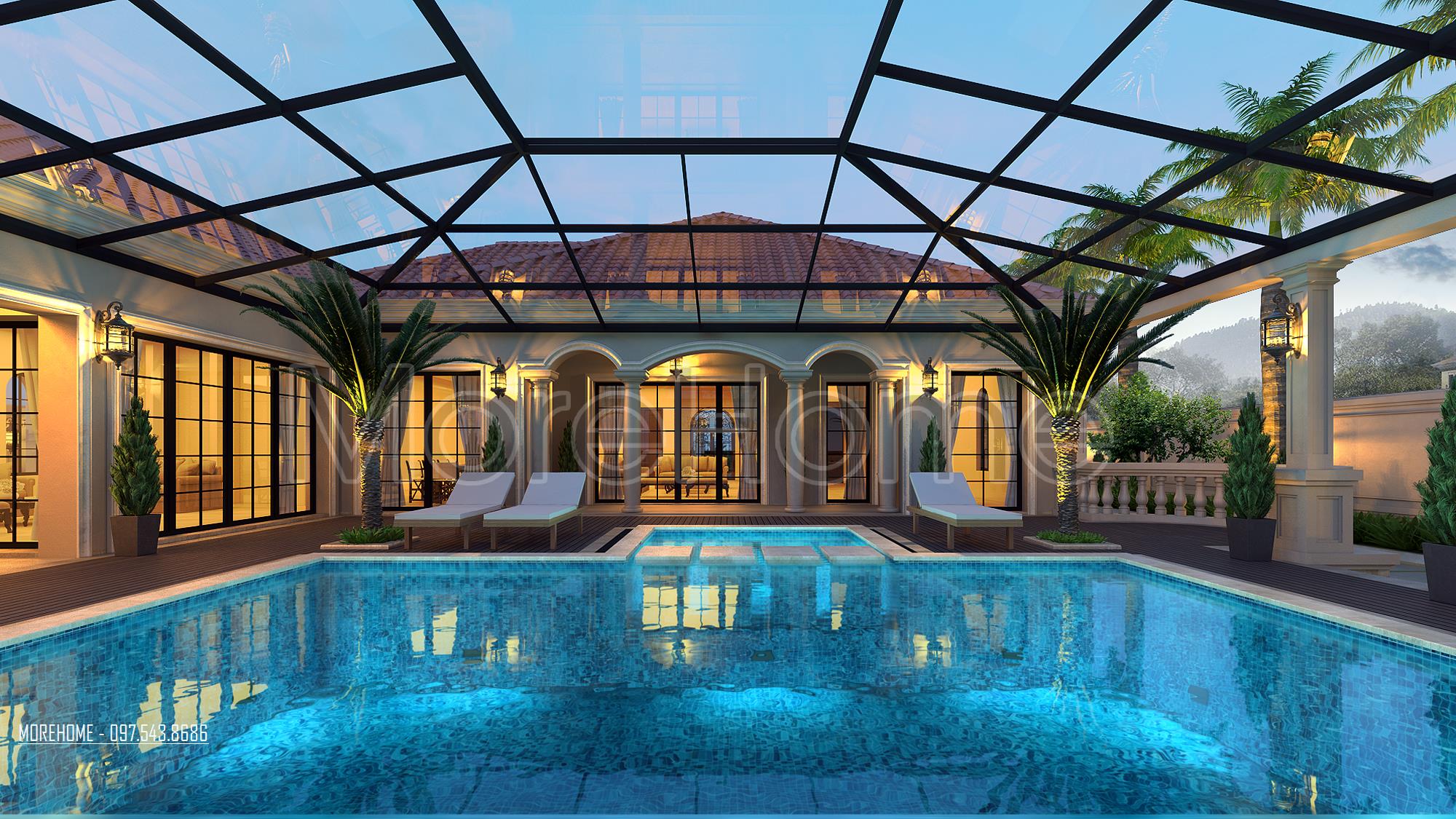 Thiết kế biệt thự nghỉ dưỡng cao cập tại Thanh Hóa