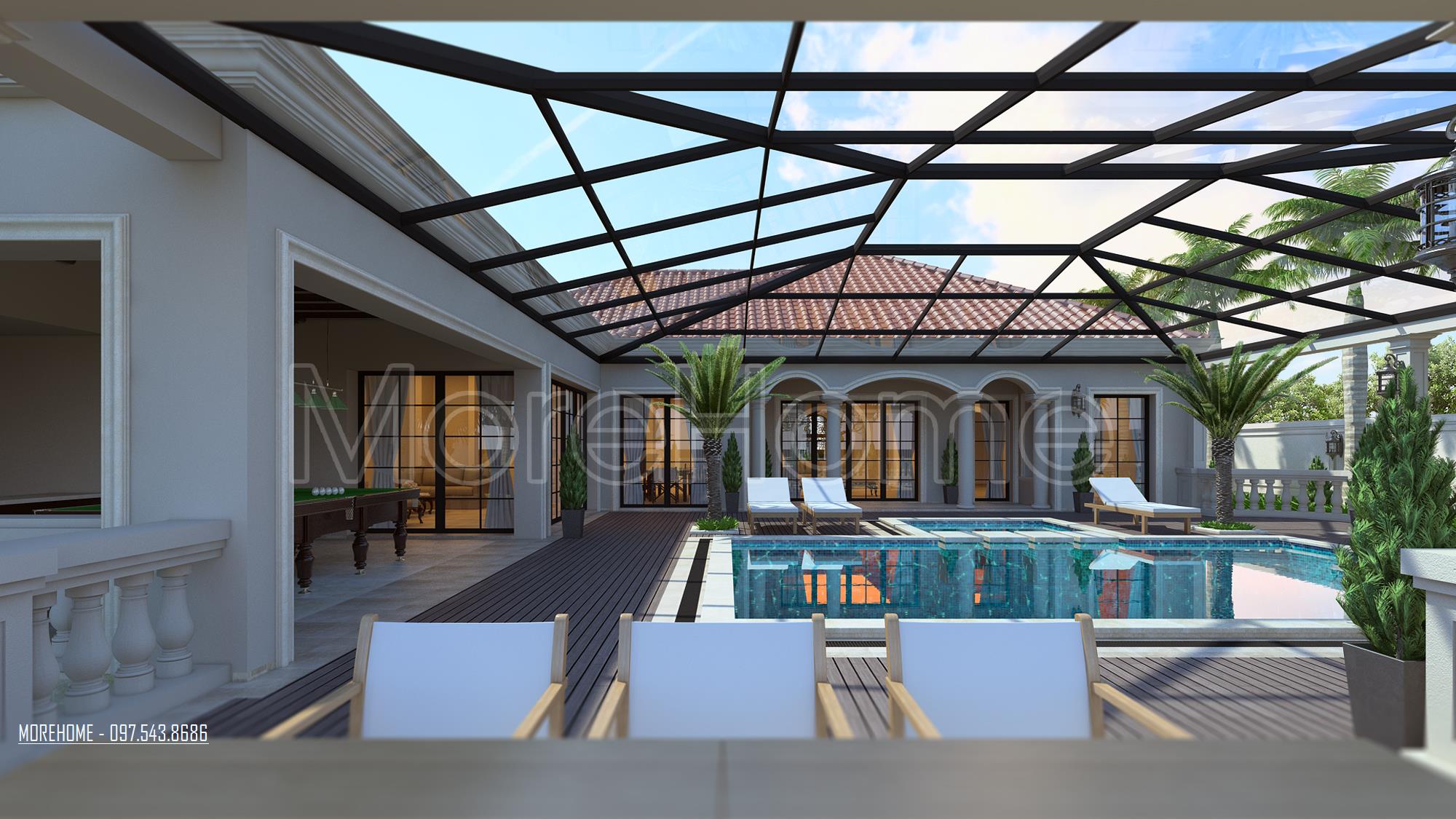 Thiết kế biệt thự nghỉ dưỡng cao cập tại Thanh Hóa