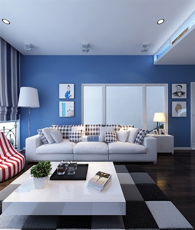 Thiết kế nội thất chung cư nhỏ - Đường Nguyễn Hữu Huân