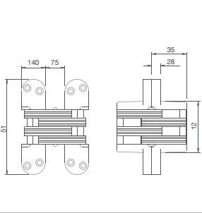 Bản lề âm BLA-02.01.401