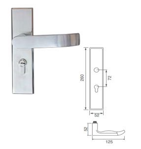 Tay nắm gạt tiêu chuẩn - TNG03.02.144