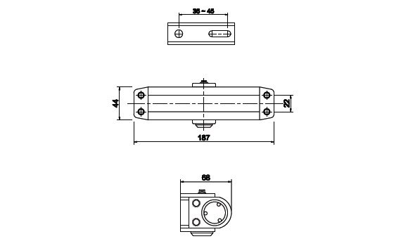 Tay đẩy hơi TDH-7.11.400