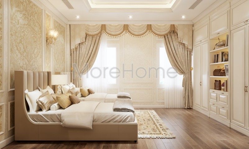 Thiết kế biệt thự tân cổ điển Tân Bình Thiết kế biệt thự tân cổ điển Tân Bình