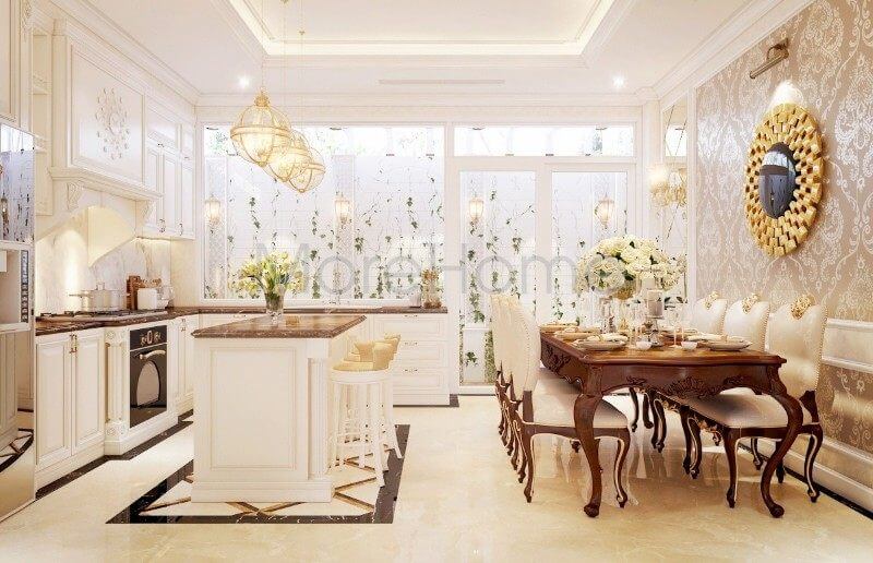 Thiết kế biệt thự tân cổ điển Tân Bình Thiết kế biệt thự tân cổ điển Tân Bình
