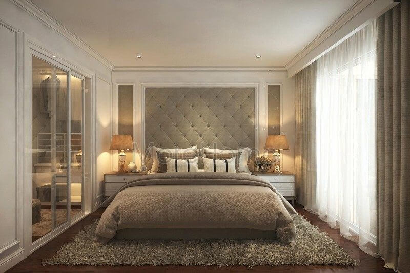 Thiết kế nội thất phòng ngủ cho căn hộ Pentstudio tây hồ Thiết kế nội thất phòng ngủ cho căn hộ Pentstudio tây hồ