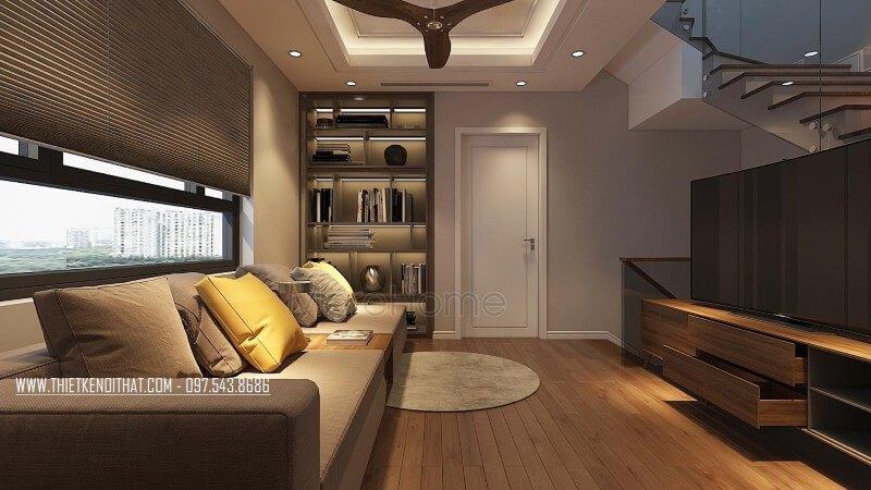 Thiết kế biệt thự Vinhomes Thăng Long hiện đại Thiết kế biệt thự Vinhomes Thăng Long hiện đại