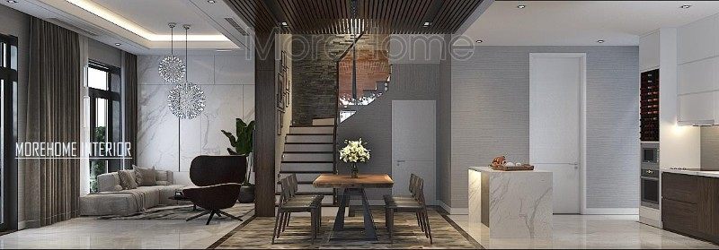Thiết kế nội thất biệt thự Xuân Phương Thiết kế nội thất biệt thự Xuân Phương