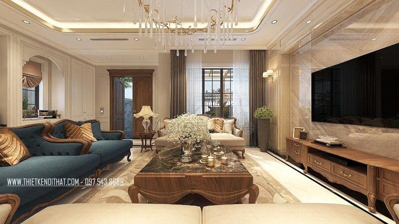 Thiết kế nội thất biệt thự Vinhomes RiverSide Thiết kế nội thất biệt thự Vinhomes RiverSide