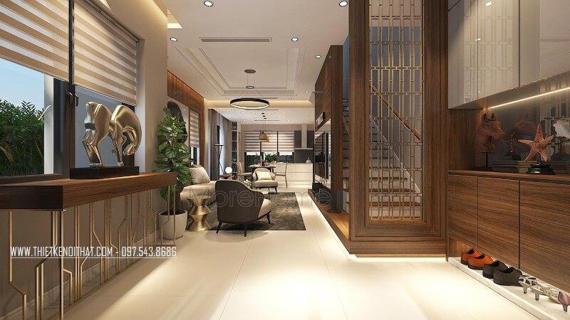 Thiết kế biệt thự Vinhomes Thăng Long hiện đại Thiết kế biệt thự Vinhomes Thăng Long hiện đại