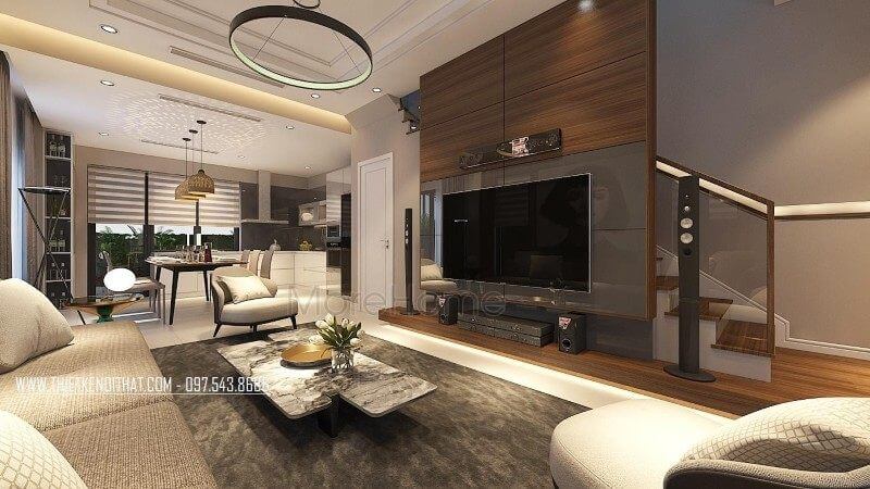 Thiết kế biệt thự Vinhomes Thăng Long hiện đại Thiết kế biệt thự Vinhomes Thăng Long hiện đại