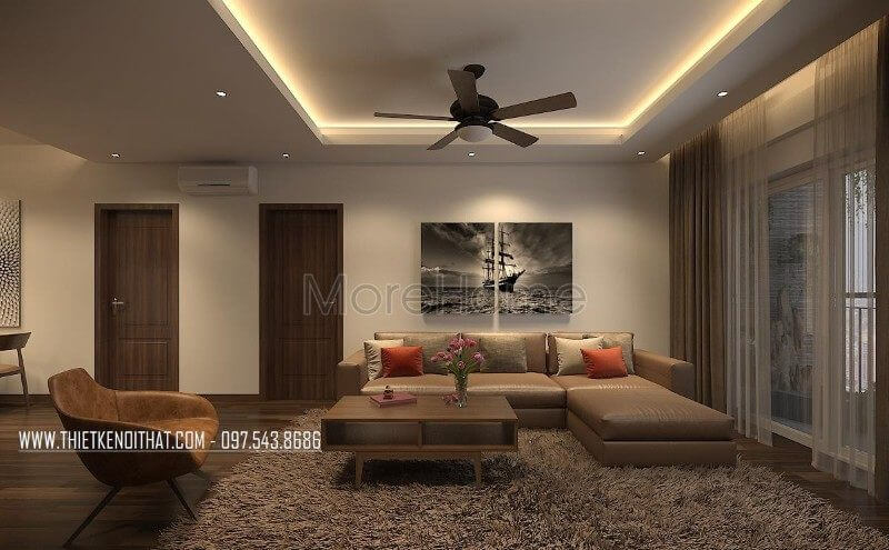 Thiết kế nội thất chung cư cao cấp Trung Hòa Nhân Chính Thiết kế nội thất chung cư cao cấp Trung Hòa Nhân Chính
