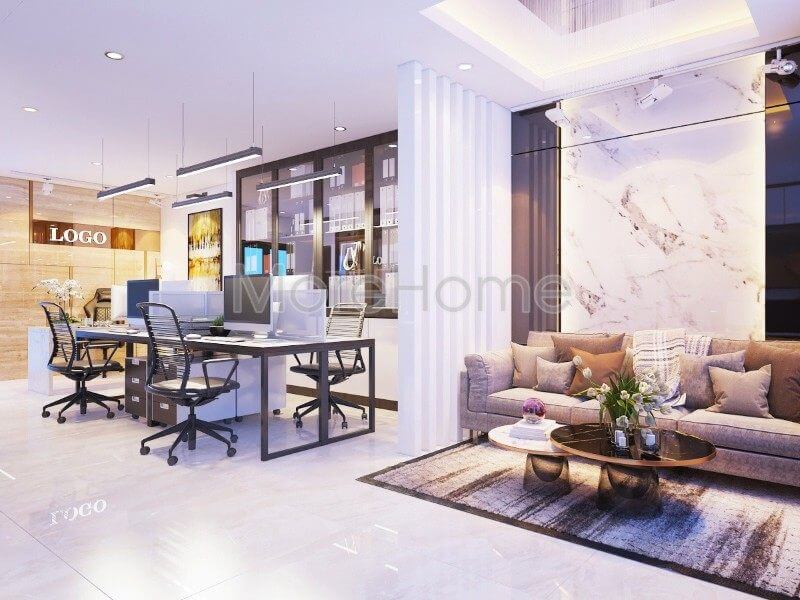 Thiết kế nhà phố kết hợp văn phòng làm việc Thiết kế nhà phố kết hợp văn phòng làm việc