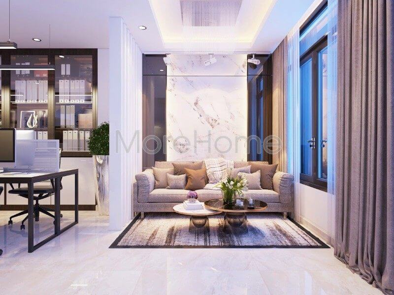 Thiết kế nhà phố kết hợp văn phòng làm việc Thiết kế nhà phố kết hợp văn phòng làm việc