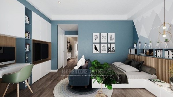 Thiết kế nội thất biệt thự Louis City Đại Mỗ