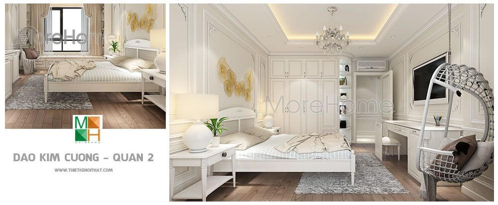 Thiết kế nội thất căn hộ Đảo Kim Cương Quận 2