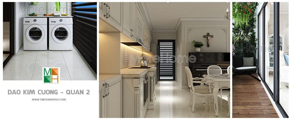 Thiết kế nội thất căn hộ Đảo Kim Cương Quận 2