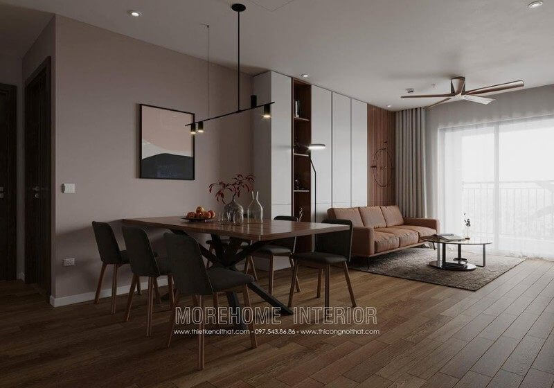 Thiết kế nội thất chung cư hiện đại tại Florence Mỹ Đình