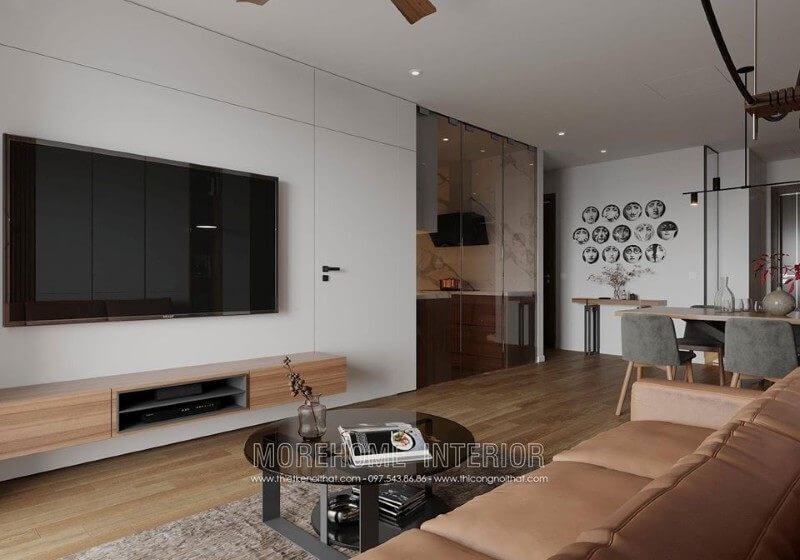 Thiết kế nội thất chung cư hiện đại tại Florence Mỹ Đình