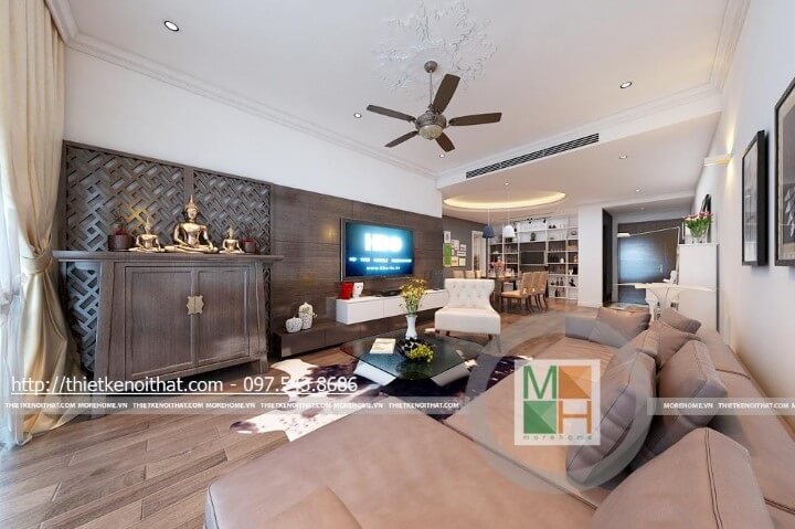 Thiết kế nội thất chung cư Mandarin Garden Thiết kế nội thất chung cư Mandarin Garden