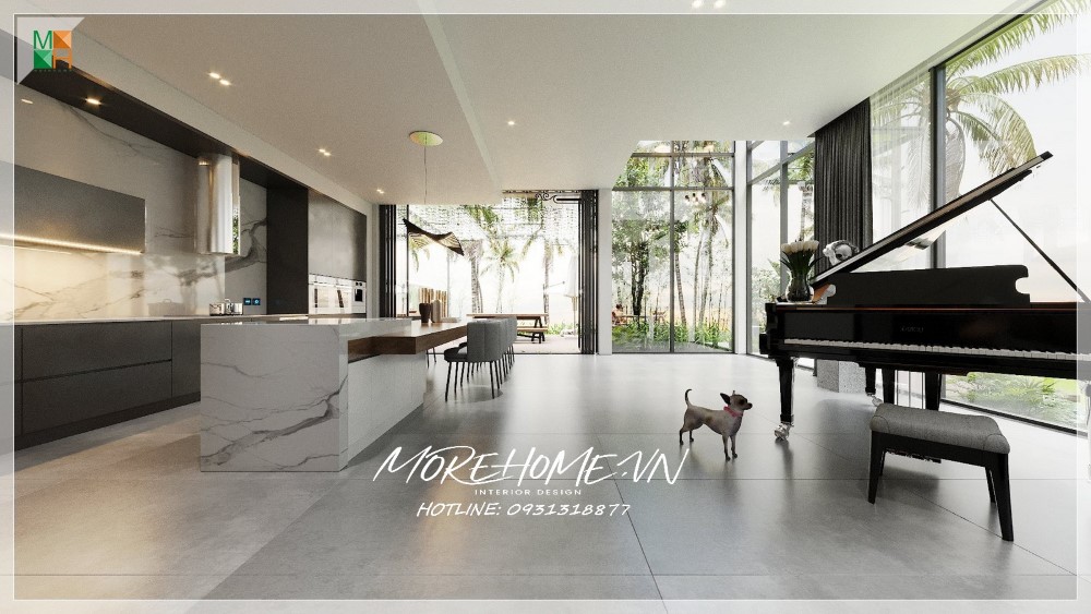 Thiết kế nội thất nhà phố