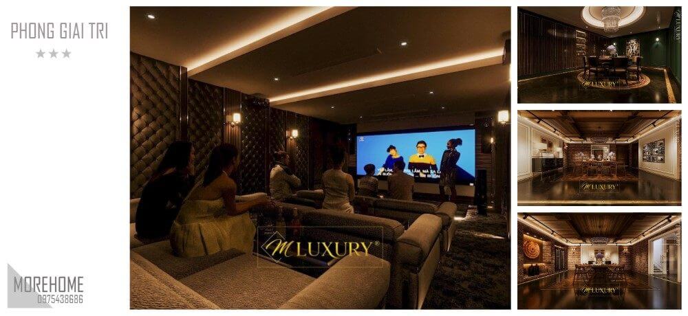 Thiết kế phòng giải trí Thiết kế phòng giải trí