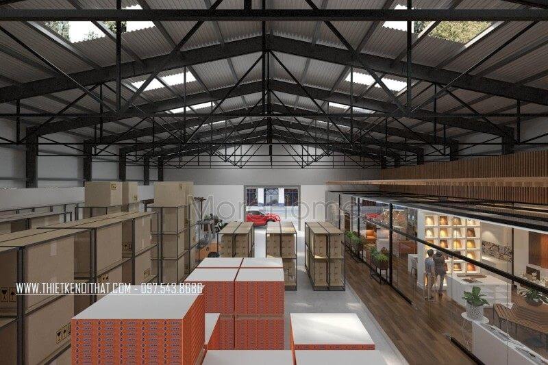 Thiết kế showroom nội thất Janhome Thiết kế showroom nội thất Janhome