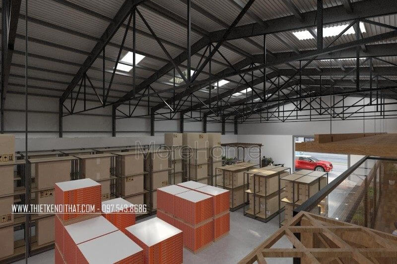 Thiết kế showroom nội thất Janhome Thiết kế showroom nội thất Janhome