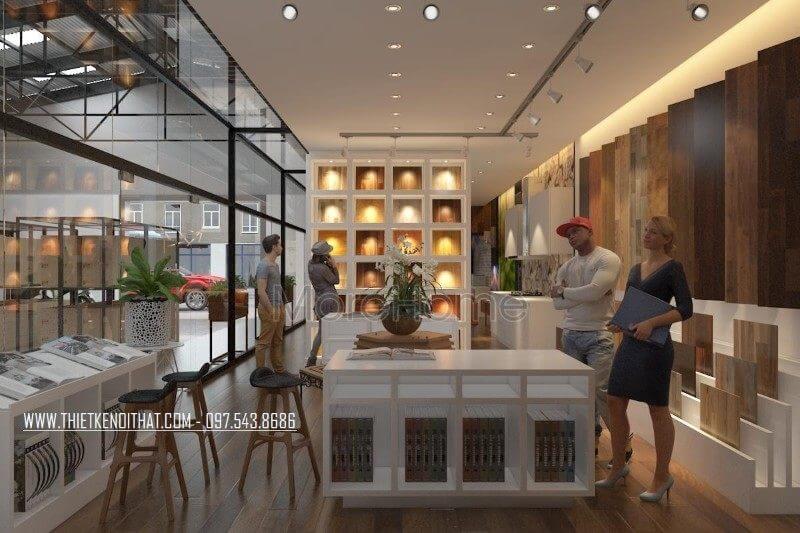 Thiết kế showroom nội thất Janhome Thiết kế showroom nội thất Janhome