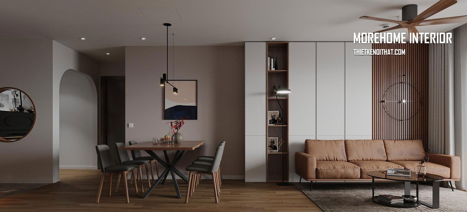 Thiết kế nội thất chung cư hiện đại tại Florence Mỹ Đình, Nam Từ Liêm, Hà Nội.