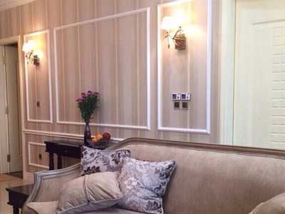 Thi công giấy dán tường tại Royal City