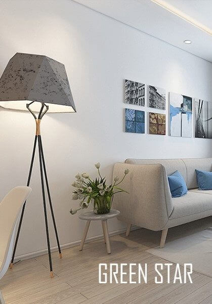 Thiết kế nội thất căn hộ chung cư Green Star hiện đại - Anh Sao