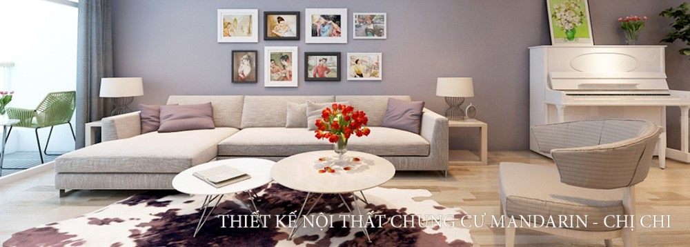 Thiết kế nội thất chung cư hiện đại tại MANDARIN GARDEN