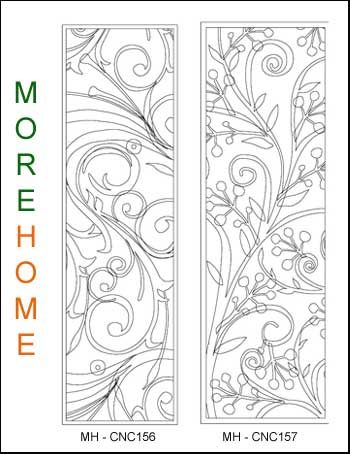 Mẫu vách ngăn cnc 020