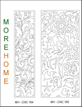 Mẫu vách ngăn cnc 024