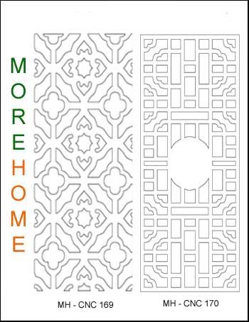 Mẫu vách ngăn cnc 027