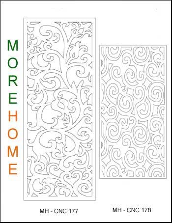 Mẫu vách ngăn cnc 031