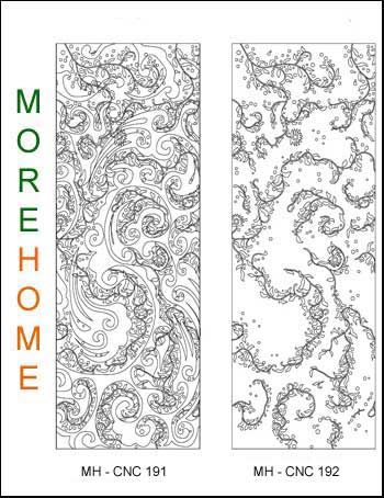 Mẫu vách ngăn cnc 038