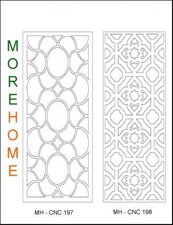 Mẫu vách ngăn cnc 041