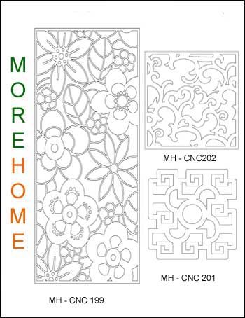 Mẫu vách ngăn cnc 042