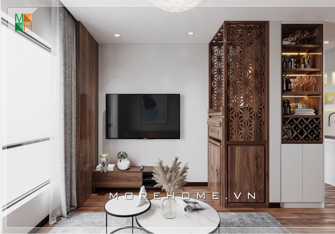 Chia sẻ những mẫu thiết kế phòng khách chung cư đẹp