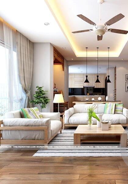  Thiết kế nội thất chung cư hiện đại N04 - Anh Bình