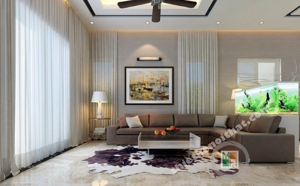 Thiết kế nội thất nhà phố hiện đại