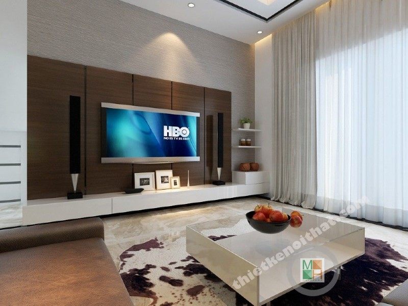 Thiết kế nội thất nhà phố hiện đại